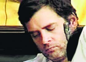 Cong vice-president Rahul Gandhi in the Lok Sabha in New Delhi on Wednesday