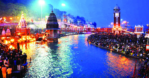 The Finance Minister announced an integrated programme for the conservation of Ganga  Namami Ganga  with an outlay of Rs 2,037 crore and an NRI Ganga Fund.