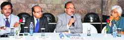 Health Minister Kaul Singh at a workshop in Shimla on Thursday.