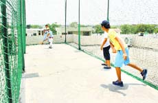 Now you can have cricket pitch right on your terrace. This can help you to practice at your convenience