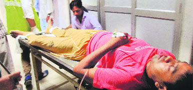 The victim, Sunil, admitted to the GMSH 16, Chandigarh, on Saturday.