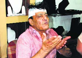 The showroom owner, Aashi Khanna, who was stabbed