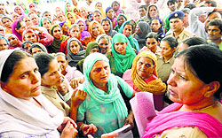 Education Minister Geeta Bhukkal hears public grievances in Jhajjar on Sunday