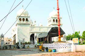 Shri Guru Teg Bahadur Sahib Gurdwara in Jind