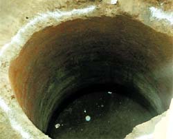 The well in Ajnala from where the martyrs remains were dug out.