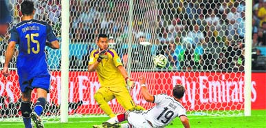 There are few goals more significant than the one Mario Gotze scored in the final.