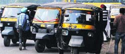 According to the UTs policy, diesel-run autos cannot ply in the city without permission. A file photo