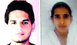 A file photo of the victims Simarjit Singh and Manjinder Kaur