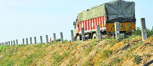 Work has started to instal the railing along the Nirmal Kutiya flyover in Karnal.
