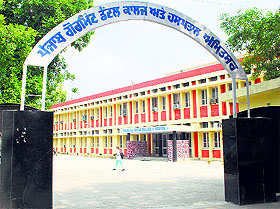 Government Dental College in Amritsar.