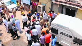 A robbery took place outside the State Bank of Patiala in Khuda Ali Sher village on June 27.