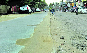 An uncomplete road