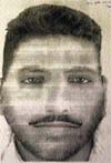 The sketch of a suspect released by the Mohali police.