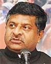 Ravi Shankar Prasad, Law minister
