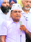 AAP leader Kundan Gogia who has decided to contest bypoll as Independent