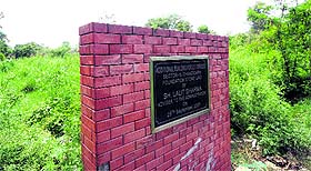 The foundation stone of the new UT Secretariat building was laid by a former UT Adviser, Lalit Sharma, on September 25, 2007, in Sector 9.