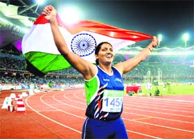Krishna Poonia will be out to defend her gold medal