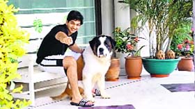 Strong bond: Kunal Jaitwani with Chill
