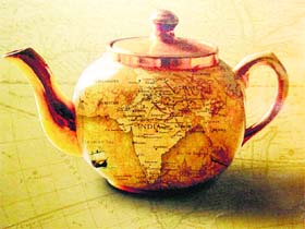 The Experience of Indian Tea. Book cover.