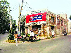 The community centre at C Block of Bhai Randhir Singh Nagar Colony in Ludhiana. 