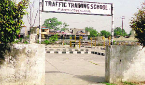 The Children Traffic Training School Park at Mandi Gobindgarh.