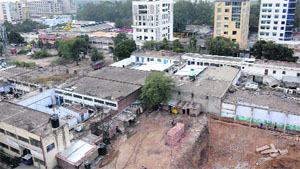 A view of the Industrial Area, Phase II, Chandigarh.
