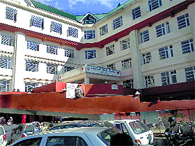 The Civil Hospital in Palampur.