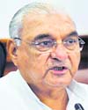 Bhupinder Singh Hooda, CM on Birender Singh