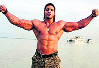Body builder Varinder Singh Ghuman