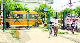 Five out of seven gates installed at Rajguru Nagar Colony have been permanently closed, causing inconvenience to residents. 