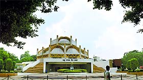 Guru Nanak Bhawan, the site for proposed world-class library.