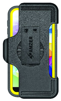Amzer Crusta is a four-layered sturdy case, a 360 degree holster with tempered glass screen protection