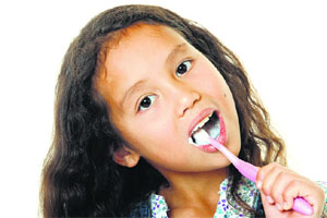 The time recommended for brushing is 3 to 5 minutes. This much time is also required for the fluoride to be released from the tooth paste and taken up by the teeth