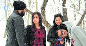 (L-R) Jasdeep Khangura, Sukhdeep Gill, Navleen Sandhu and Awal Majhitia