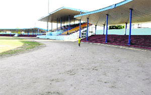 The multipurpose sports stadium in Bathinda.
