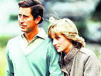 A file photo of Prince Charles and Princess Diana during their honeymoon at Balmoral in August 1981