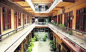 The office of the Excise and Taxation Department wears a deserted look as the ETOs and inspectors went on strike;