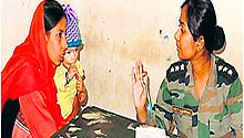 The Army reaches out to the needy under its Operation Sadbhavana in Srinagar
