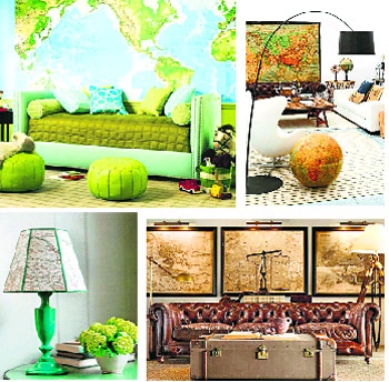 Choose from a variety of maps available in the market
