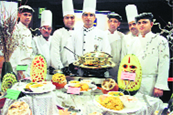 The team of chefs at Best Western Maryland