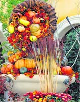 An interesting arrangement for special occasions