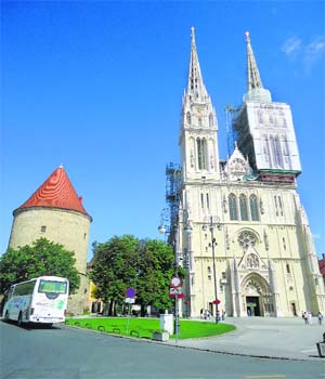 The Zagreb cathedral