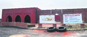 A view of the proposed Heritage Village in Amritsar.