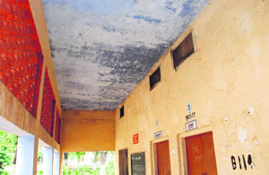 The old building of Government Senior Secondary School at Dera Bassi is in bad shape.