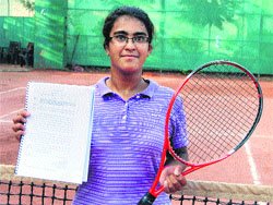 Parul Gupta shows her certificates 