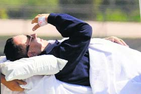 Hosni Mubarak, Egypt ex-president