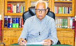 Governor NN Vohra delivers his I-Day message on Thursday.