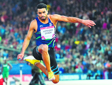 Triple jumper Arpinder Singh, who won a bronze at Glasgow Commonwealth Games, is working with the ONGC.