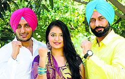 Sukhdeep Sukh, Isha Sharma and Raj Kakra