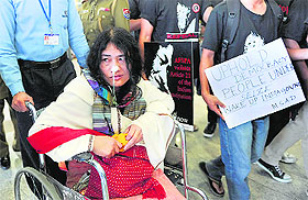 Irom Sharmila, a social activist from Manipur, wants the Armed Forces Special Powers Act to be repealed.